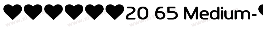 阿里巴巴惠普20 65 Medium字体转换